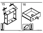 Предварительный просмотр 19 страницы Dorel AMERIWOOD INDUSTRIES 3598318PCOM Manual