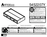 Dorel AMERIWOOD INDUSTRIES 5452207Y Quick Start Manual предпросмотр