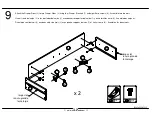 Предварительный просмотр 13 страницы Dorel AMERIWOOD INDUSTRIES 5452207Y Quick Start Manual