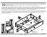 Предварительный просмотр 14 страницы Dorel AMERIWOOD INDUSTRIES 5452207Y Quick Start Manual