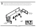 Предварительный просмотр 13 страницы Dorel AMERIWOOD INDUSTRIES 5453015Y Quick Start Manual