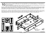 Предварительный просмотр 14 страницы Dorel AMERIWOOD INDUSTRIES 5453015Y Quick Start Manual