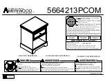 Dorel Ameriwood Industries 5664213PCOM Manual предпросмотр