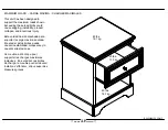 Предварительный просмотр 19 страницы Dorel Ameriwood Industries 5664213PCOM Manual