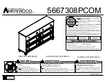 Предварительный просмотр 1 страницы Dorel Ameriwood Industries 5667308PCOM Manual