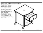 Предварительный просмотр 19 страницы Dorel Ameriwood Industries 5677322PCOM Manual