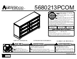 Dorel AMERIWOOD Industries 5680213PCOM Manual предпросмотр