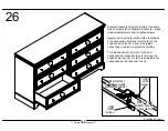 Preview for 29 page of Dorel AMERIWOOD Industries 5680213PCOM Manual