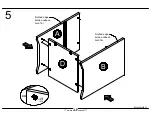 Предварительный просмотр 12 страницы Dorel Ameriwood Industries 5958325K Manual