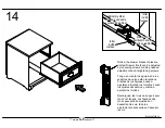 Предварительный просмотр 21 страницы Dorel Ameriwood Industries 5958325K Manual