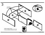 Предварительный просмотр 9 страницы Dorel AMERIWOOD INDUSTRIES 7432303PCOM Manual