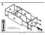 Предварительный просмотр 10 страницы Dorel AMERIWOOD INDUSTRIES 7432303PCOM Manual