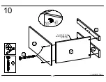 Предварительный просмотр 15 страницы Dorel AMERIWOOD INDUSTRIES 9115025PCOM Manual