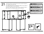 Предварительный просмотр 26 страницы Dorel AMERIWOOD INDUSTRIES 9115025PCOM Manual