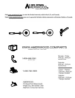 Предварительный просмотр 2 страницы Dorel AMERIWOOD INDUSTRIES essentialhome Grayson 5531309KP Owner'S Manual