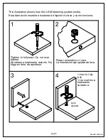 Предварительный просмотр 5 страницы Dorel AMERIWOOD INDUSTRIES essentialhome Grayson 5531309KP Owner'S Manual