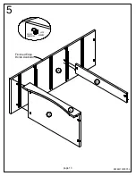 Предварительный просмотр 10 страницы Dorel AMERIWOOD INDUSTRIES essentialhome Grayson 5531309KP Owner'S Manual