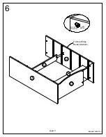 Предварительный просмотр 11 страницы Dorel AMERIWOOD INDUSTRIES essentialhome Grayson 5531309KP Owner'S Manual