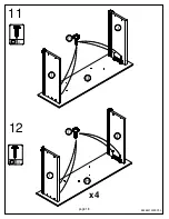 Предварительный просмотр 16 страницы Dorel AMERIWOOD INDUSTRIES essentialhome Grayson 5531309KP Owner'S Manual