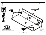 Preview for 8 page of Dorel Amerywood Industries 7600012 Assembly Instructions Manual