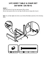 Предварительный просмотр 11 страницы Dorel Baby Relax DA7501G Manual