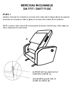 Предварительный просмотр 18 страницы Dorel Baby Relax DA7777 Instruction Booklet