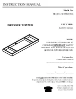 Dorel BR1405-2 Instruction Manual предпросмотр