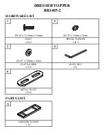 Предварительный просмотр 3 страницы Dorel BR1405-2 Instruction Manual