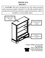 Предварительный просмотр 4 страницы Dorel BR1405-3 Instruction Manual