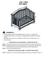 Предварительный просмотр 12 страницы Dorel BR1405B4 Instuction Manual