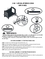 Preview for 10 page of Dorel BR1414B2 Instruction Manual