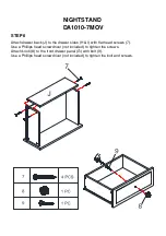 Предварительный просмотр 10 страницы Dorel DA1010-7MOV Manual