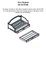 Предварительный просмотр 8 страницы Dorel DA1010TDB Manual