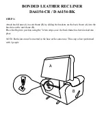 Preview for 4 page of Dorel DA6154-CR Instruction Manual