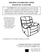 Preview for 5 page of Dorel DA6154-CR Instruction Manual