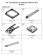 Предварительный просмотр 4 страницы Dorel DA6514 Instruction Manual