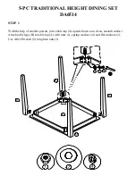 Предварительный просмотр 5 страницы Dorel DA6514 Instruction Manual