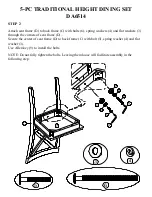 Предварительный просмотр 6 страницы Dorel DA6514 Instruction Manual