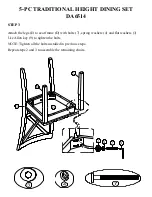 Предварительный просмотр 7 страницы Dorel DA6514 Instruction Manual