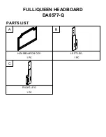 Предварительный просмотр 4 страницы Dorel DA6577-Q Instruction Manual