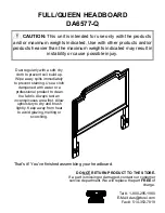 Предварительный просмотр 7 страницы Dorel DA6577-Q Instruction Manual