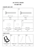 Предварительный просмотр 3 страницы Dorel DA6627-BL Instruction Manual