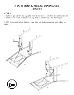 Preview for 5 page of Dorel DA6794 Instruction Manual