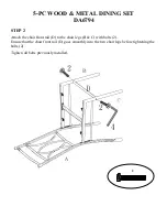 Preview for 6 page of Dorel DA6794 Instruction Manual