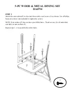 Preview for 7 page of Dorel DA6794 Instruction Manual