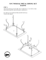 Preview for 8 page of Dorel DA6794 Instruction Manual