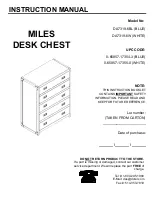 Предварительный просмотр 1 страницы Dorel DA7319-6BL Instruction Manual