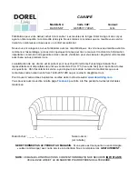 Предварительный просмотр 8 страницы Dorel DA7465-SF Assembly Manual