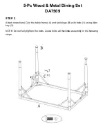 Предварительный просмотр 6 страницы Dorel DA7509 Assembly Instruction Manual