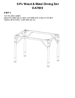 Предварительный просмотр 7 страницы Dorel DA7509 Assembly Instruction Manual